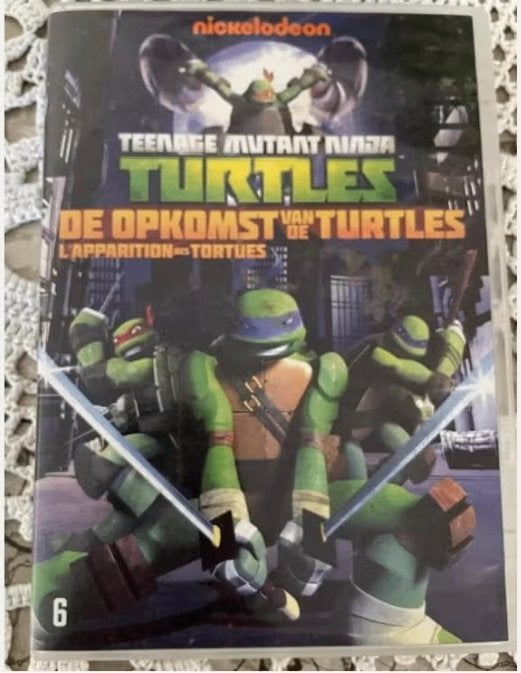 Dvd Teenage Mutant Ninja Turtles - De opkomst van de turtles, Amerikaans, Ophalen of Verzenden, Zo goed als nieuw, Spaans