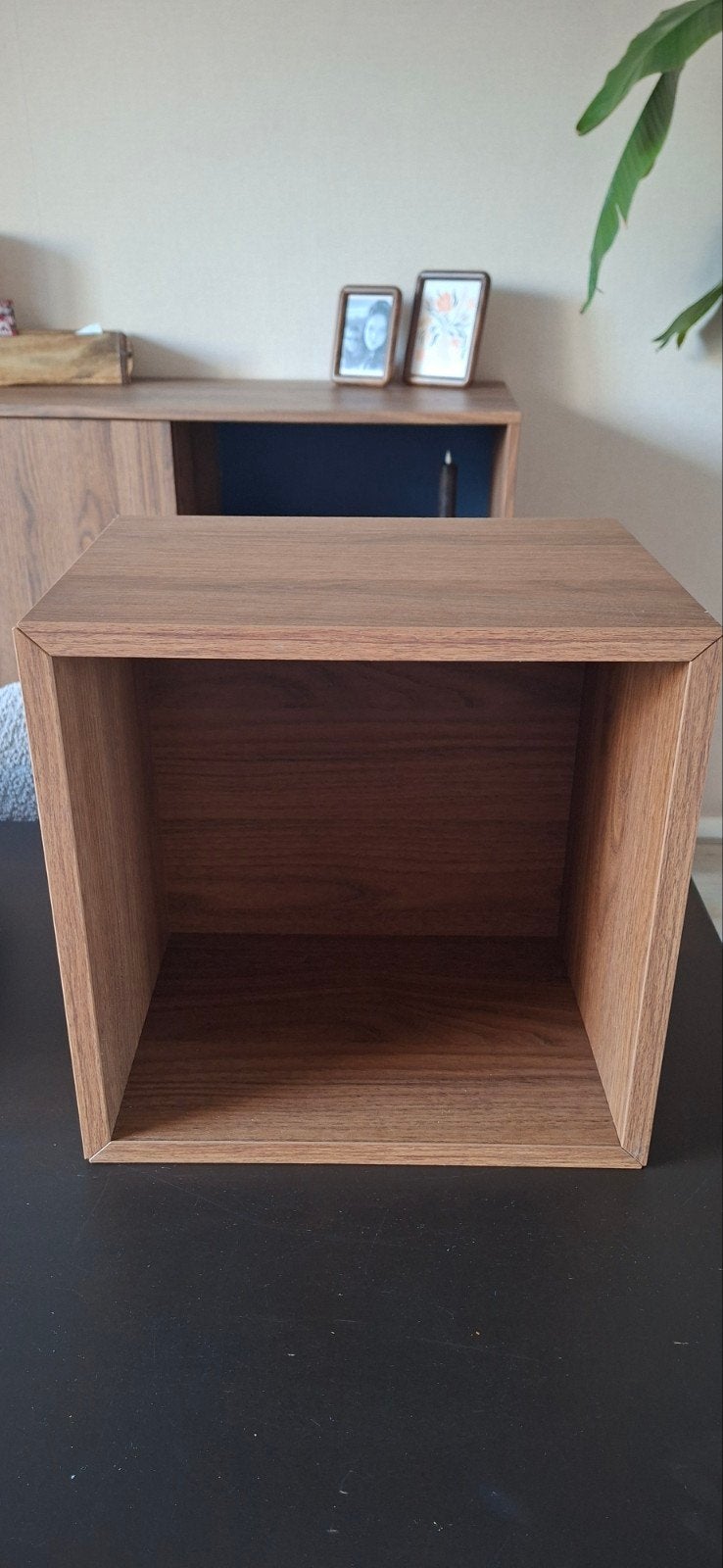 IKEA EKET Kast Bruin Walnootpatroon 35x25x35 cm, Ophalen, Zo goed als nieuw