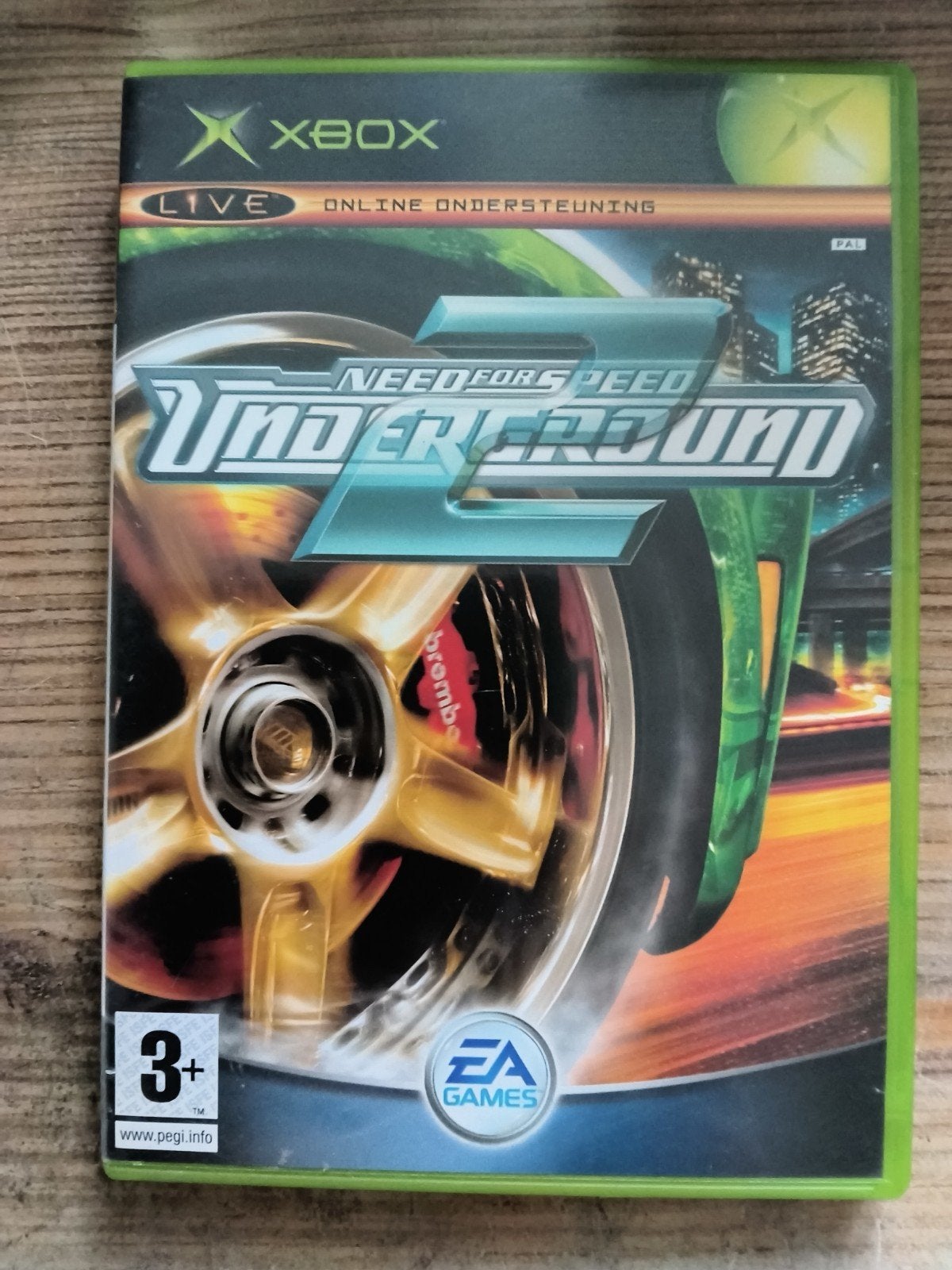 Need for Speed Underground 2 - Xbox (Origineel), Spelcomputers en Games, Online, Gebruikt, 1 speler, Racen en Vliegen
