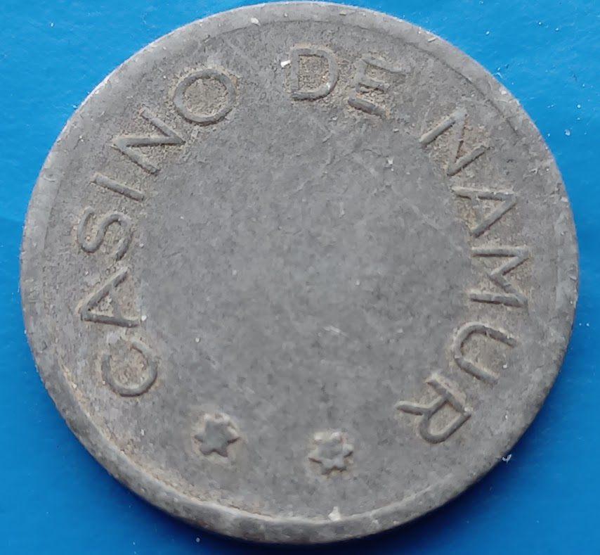 1 Frank - Casino van Namen  (Circus Casino Resort Namur), Verzenden, Overige materialen, Buitenland