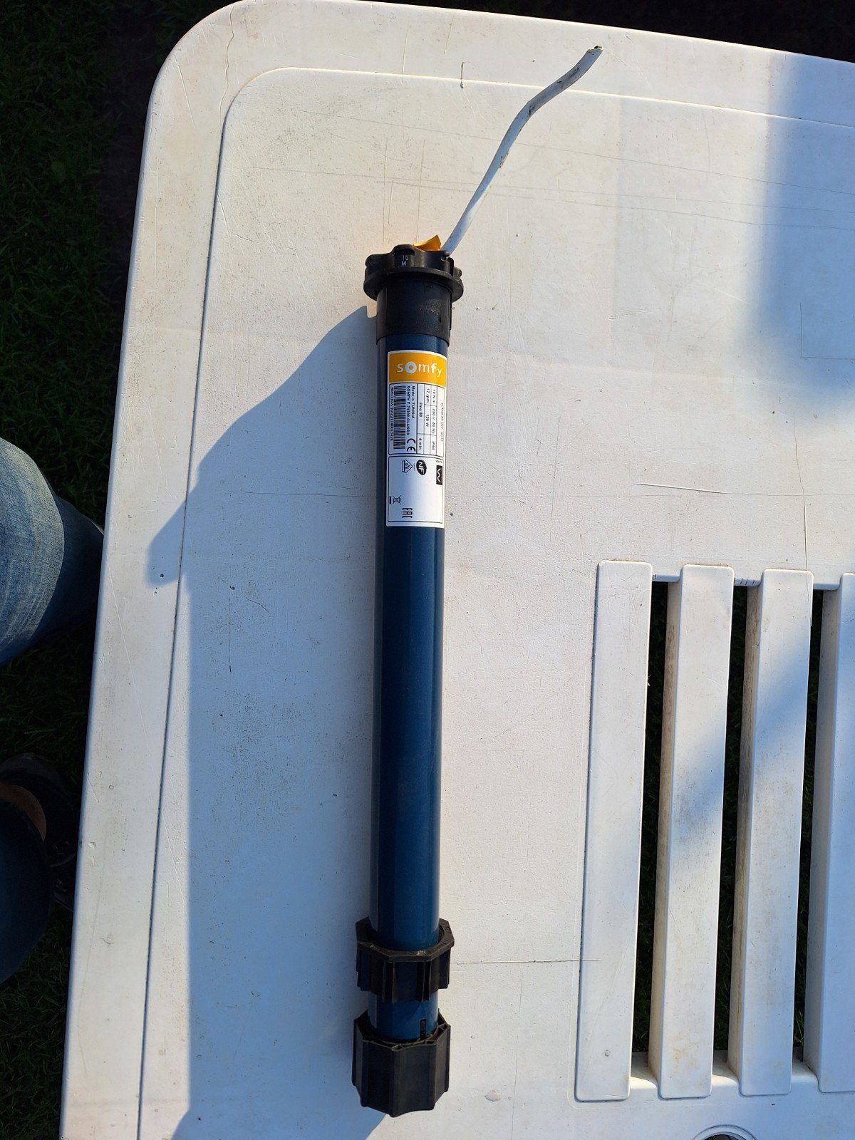 Somfy ILMO 50 WT 10/17 Rolluikmotor, Doe-het-zelf en Verbouw, Rolluiken, Gebruikt, Minder dan 100 cm, Minder dan 100 cm, Overige kleuren