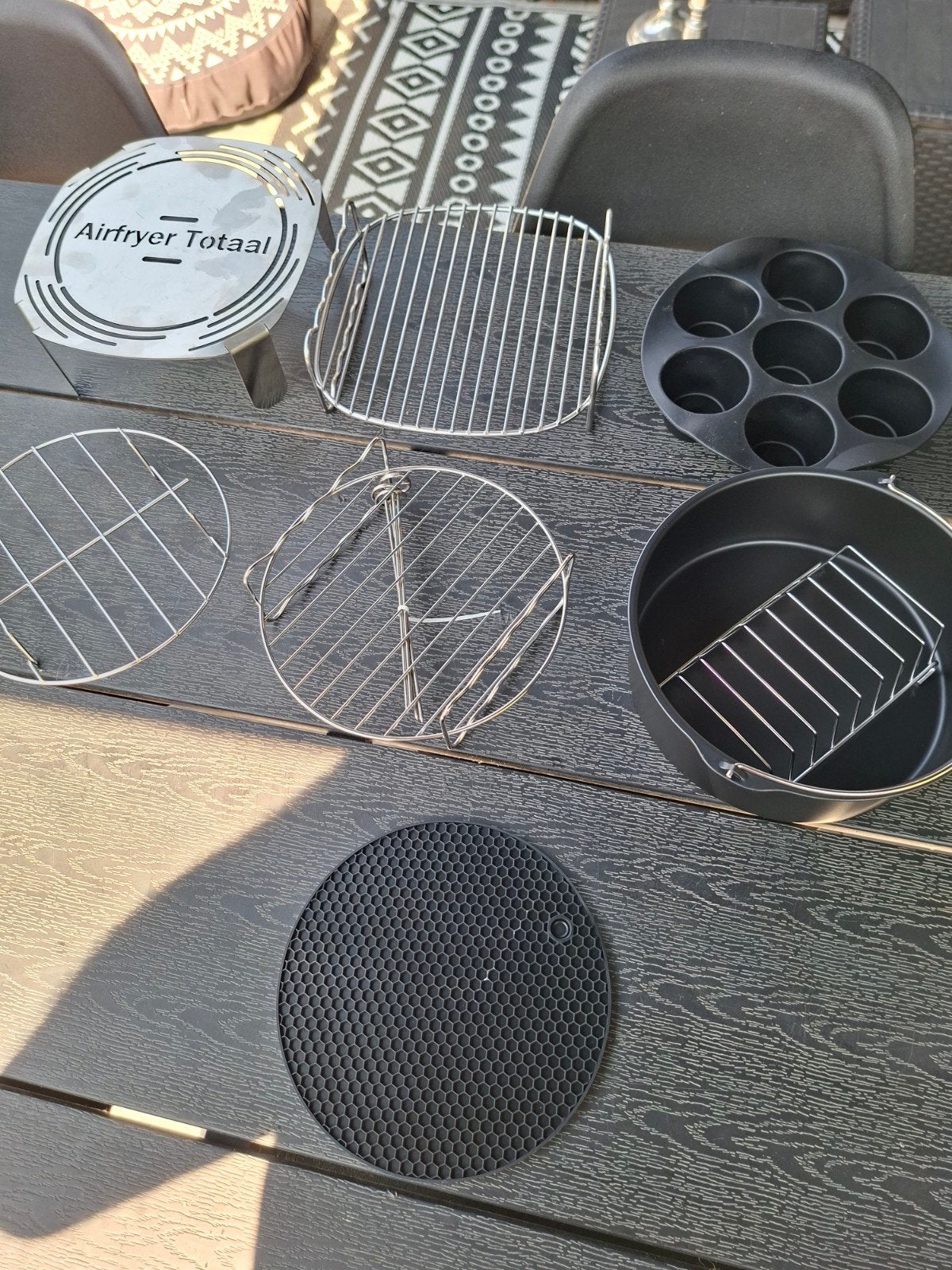 Vaive Heteluchtfriteuse Accessoires XL Formaten - Nieuw, Witgoed en Apparatuur, Airfryers, Nieuw, Airfryer XL, Ophalen of Verzenden