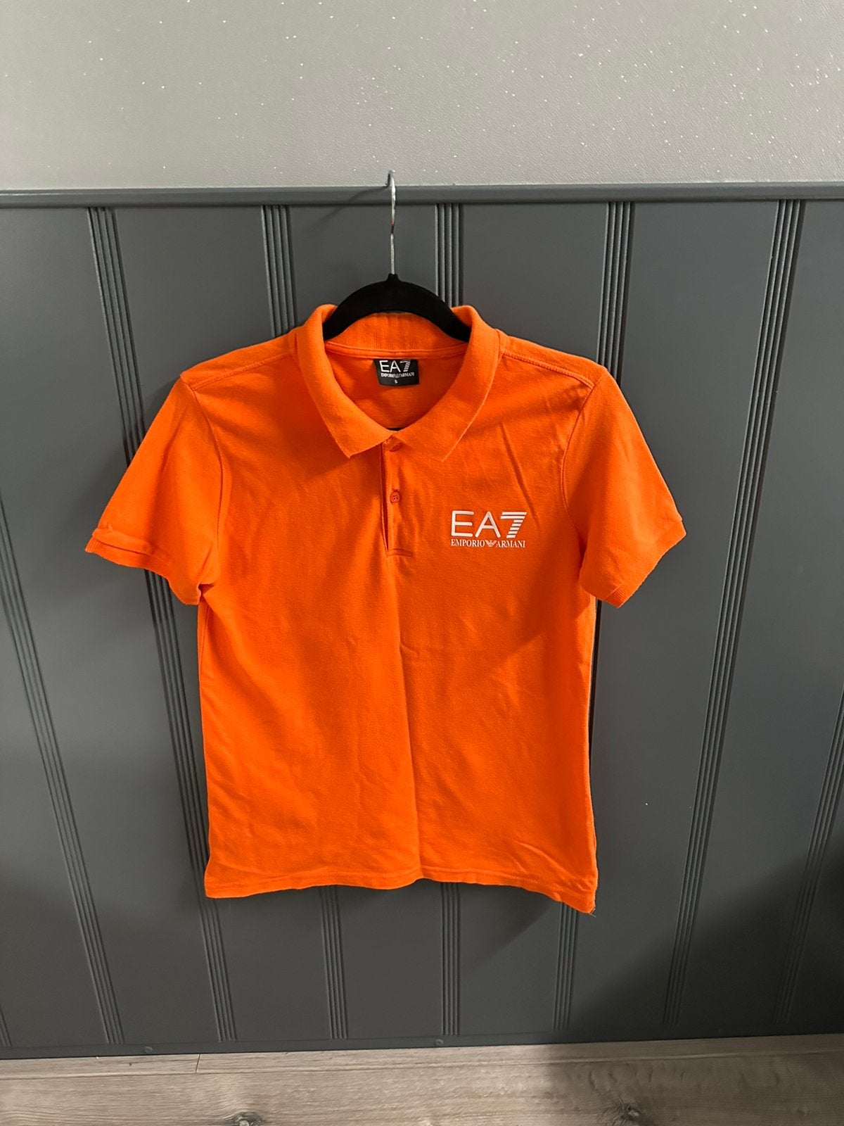 Oranje polo shirt Emporio Armani !!, Ophalen of Verzenden, Zo goed als nieuw, Oranje