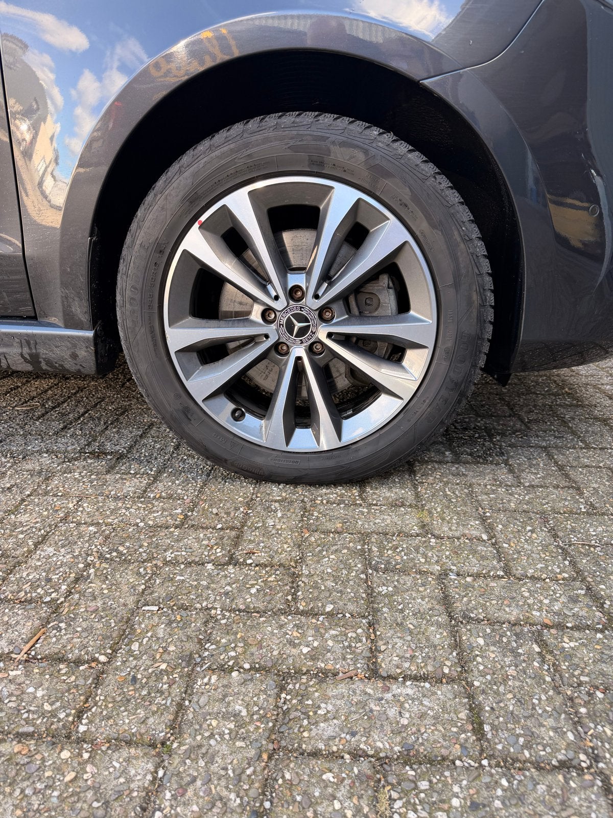 Mercedes V-klasse velgen met zomerbanden 245/50/R18, 18 inch, Banden en Velgen, Ophalen of Verzenden, Zomerbanden