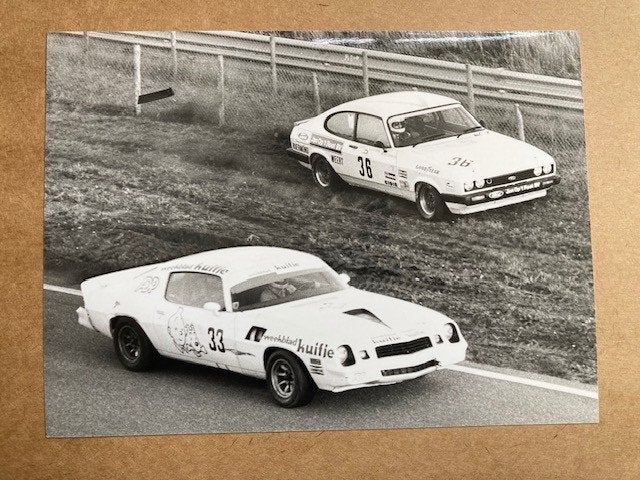 Autoraces Zandvoort 1979 Ford Capri Chevrolet Camaro, Ophalen of Verzenden, Zo goed als nieuw, Auto's