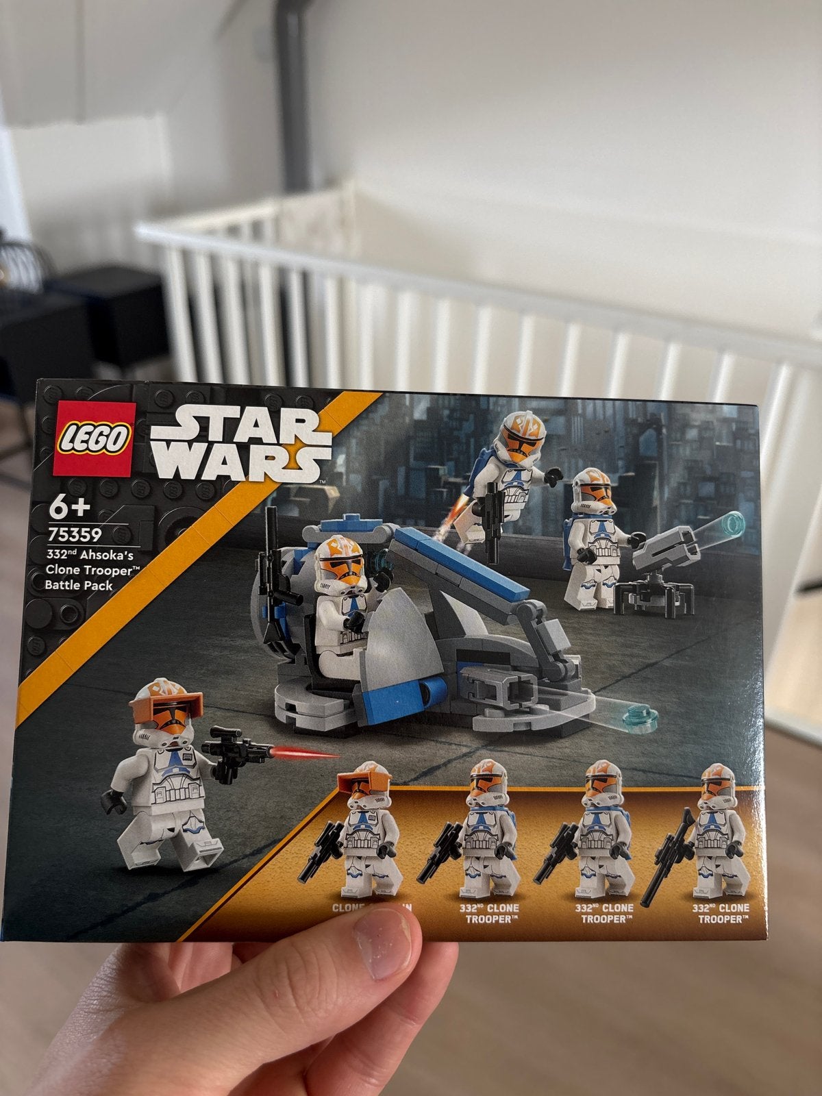 LEGO Star Wars 75359 332nd Ahsoka's Clone Trooper Battle Pac, Inclusief minifiguren, Star Wars, Lego, Nieuw