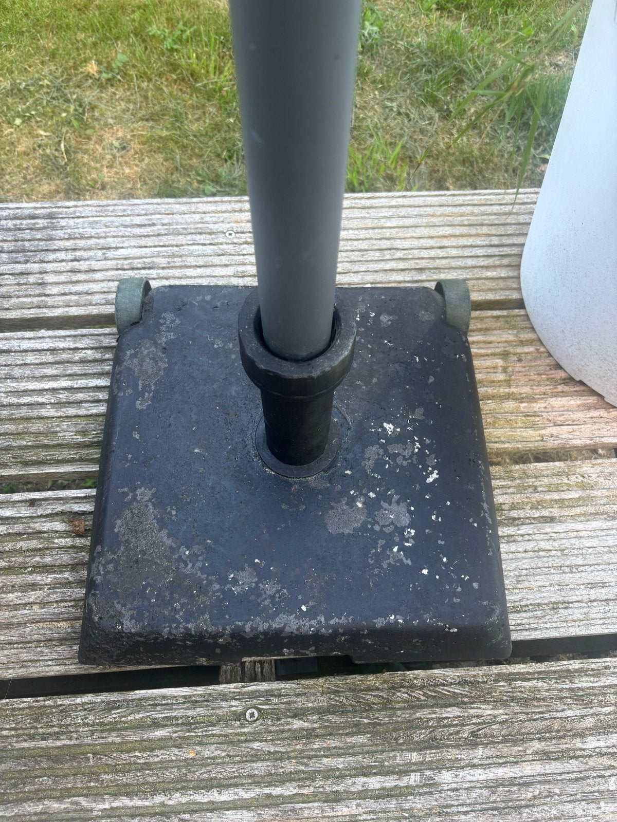 Parasolvoet van beton, Ophalen, Gebruikt, Minder dan 1 meter, Parasolvoet