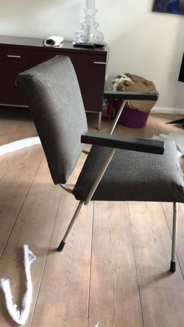 vintage Gispen 415/, Huis en Inrichting, Stoelen, Gebruikt, Overige materialen, Ophalen, Dutch originals