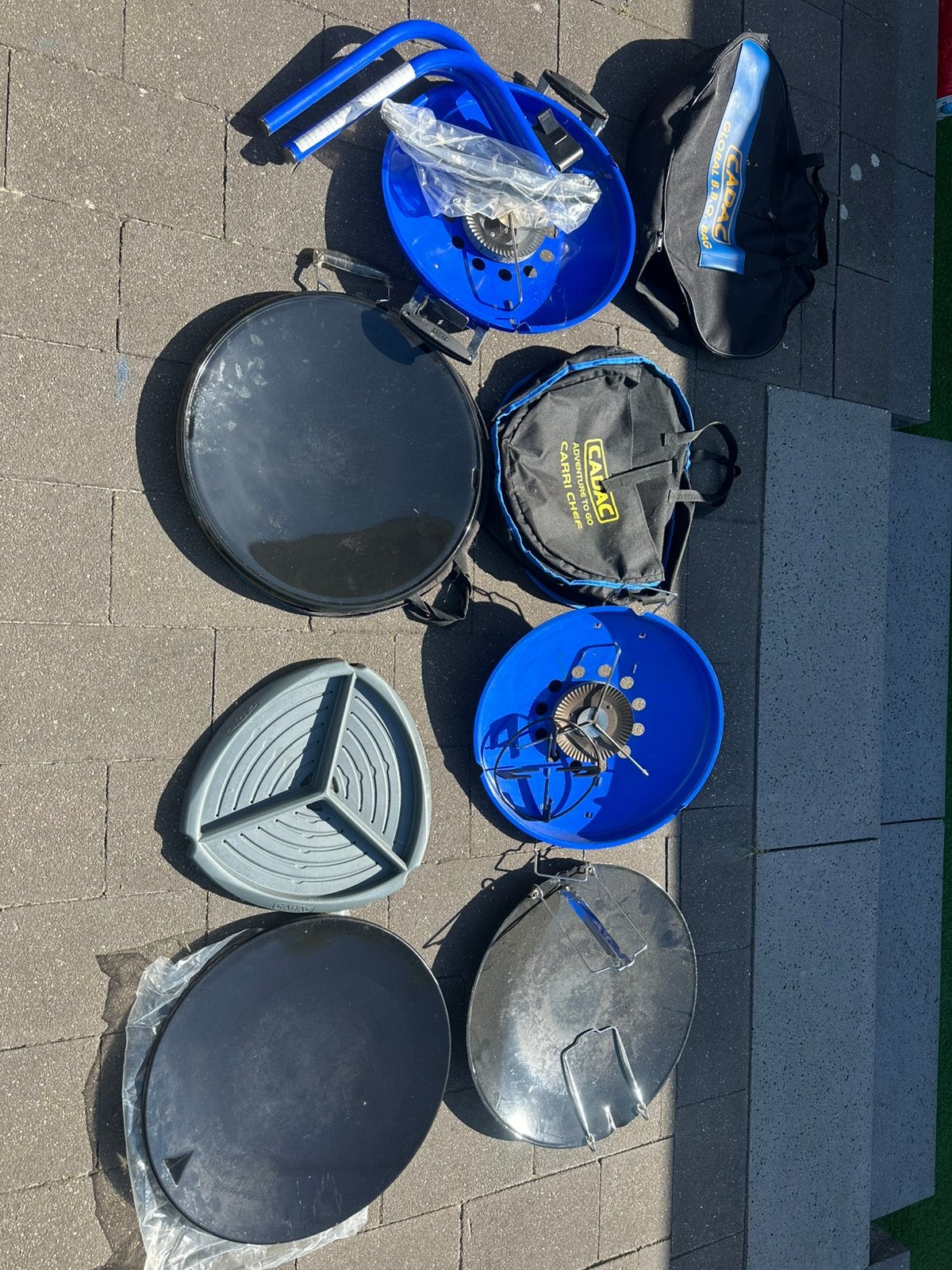 Skottelbraai onderdelen, Ophalen, Zo goed als nieuw