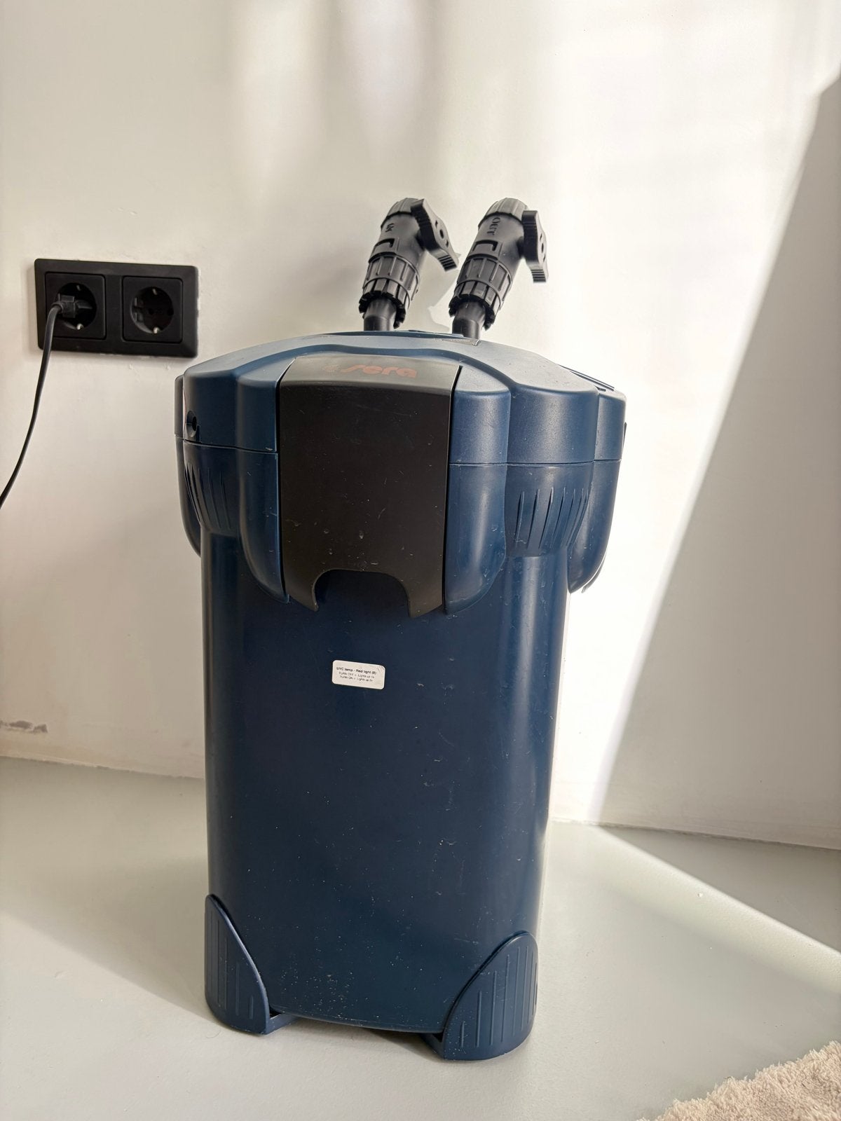 Sera UVC-Xtreme 1200 buitenfilter + filtermedia - compleet, Ophalen, Sera, Zo goed als nieuw, Inclusief deksel