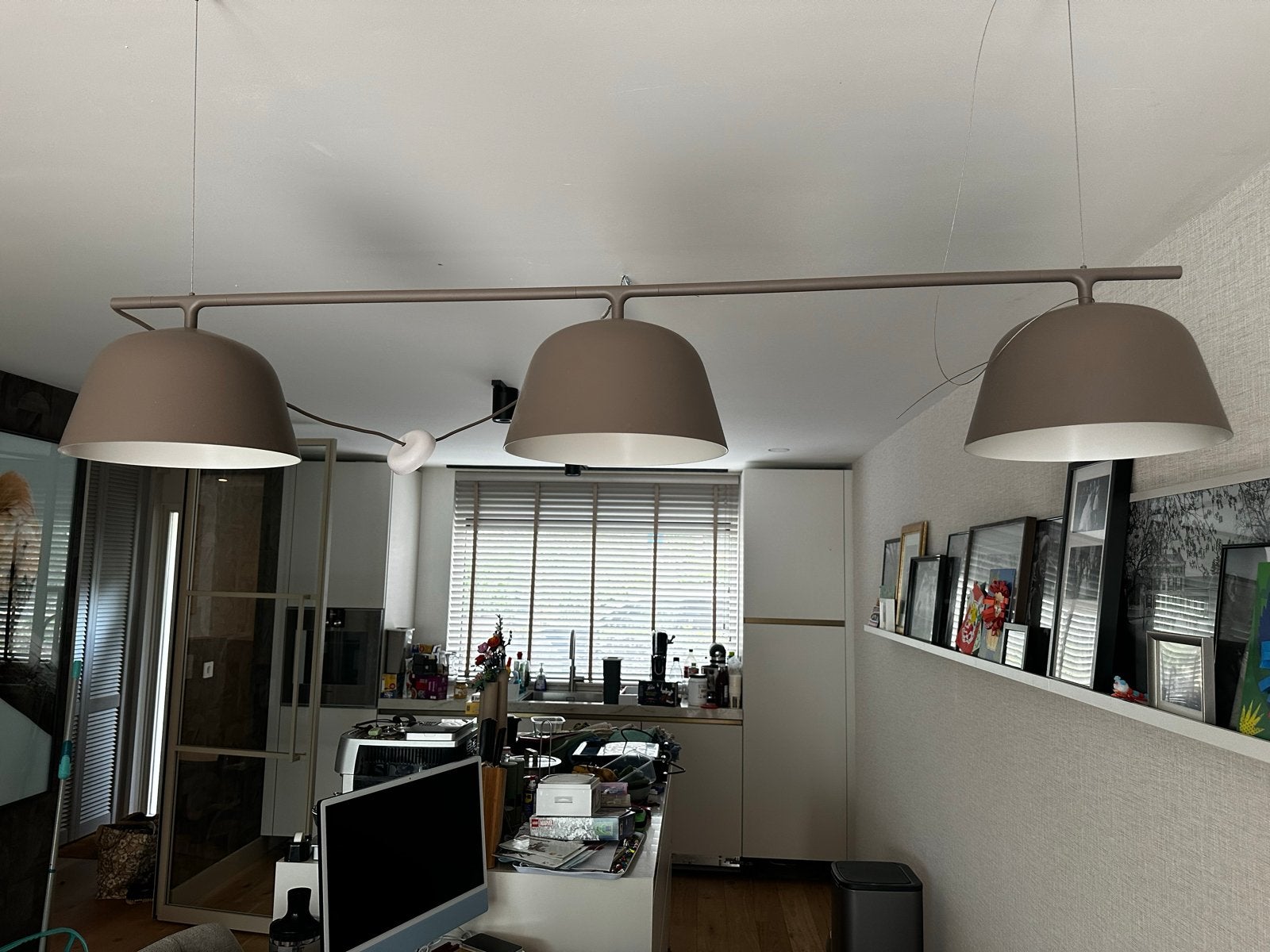 Muuto Ambit Rail hanglamp - Modern design, Ophalen of Verzenden, Zo goed als nieuw, Metaal
