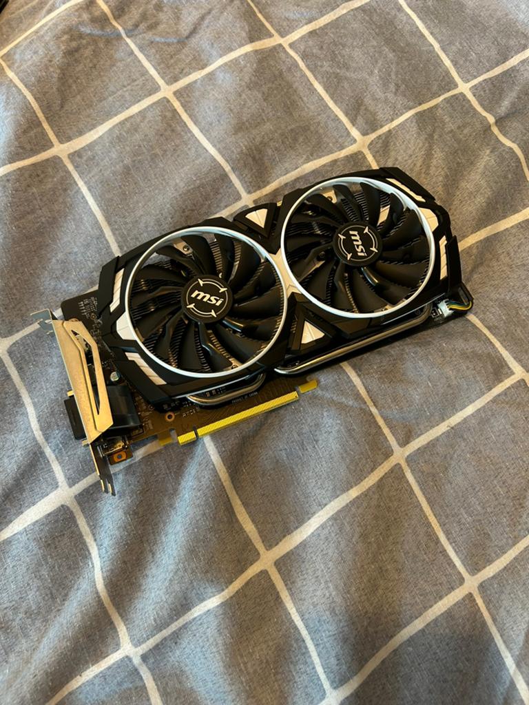 Msi armor 1060 6gb, Computers en Software, Videokaarten, Ophalen, Zo goed als nieuw, GDDR5, PCI-Express 3