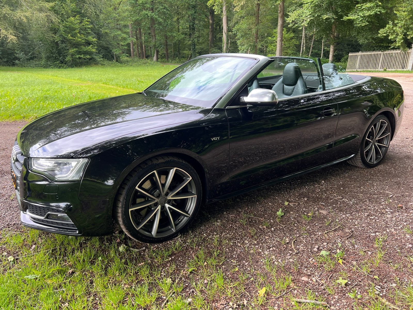 Audi S5 3.0 TFSI ABT 435 PK Cabrio Quatro 2012, Auto's, Automaat, Euro 5, 435 pk, Zwart