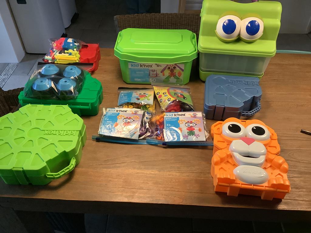 Grote set kids knex, Ophalen, Zo goed als nieuw, K'nex