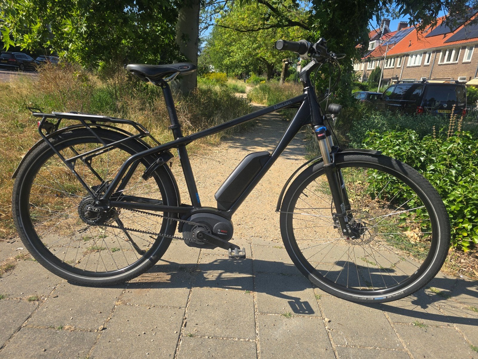 Riese und Müller, BlueLabel. Bosch Performance, 500Wh accu., Fietsen en Brommers, Elektrische fietsen, Ophalen, Zo goed als nieuw