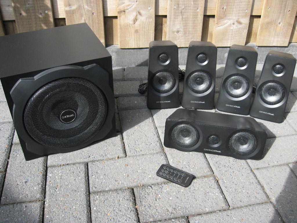 Trust Gaming speakers, Ophalen, Zo goed als nieuw, Audiokanaal 5.1, TRUST