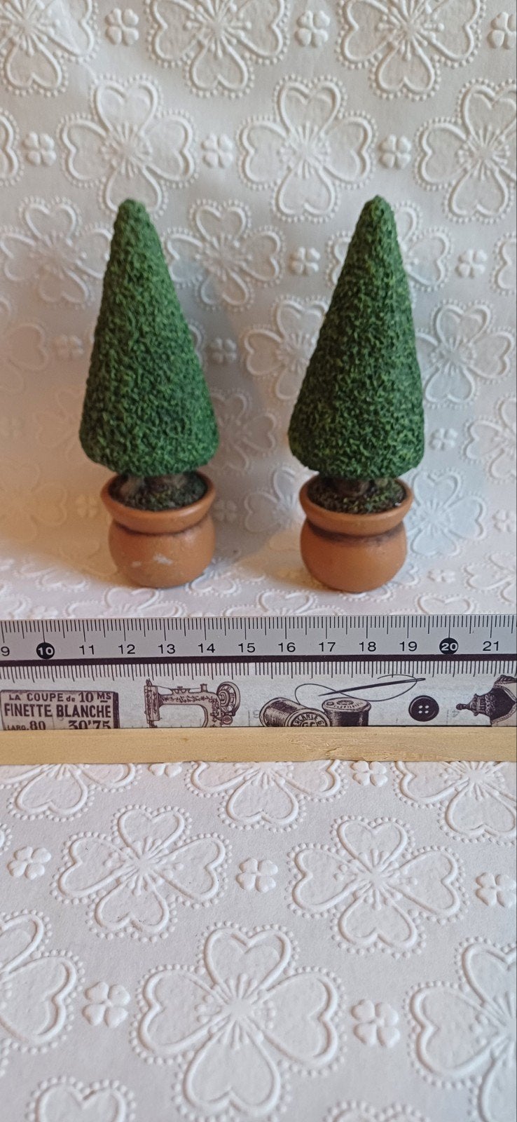 Resin boompjes, Ophalen of Verzenden, Zo goed als nieuw, Poppenhuis