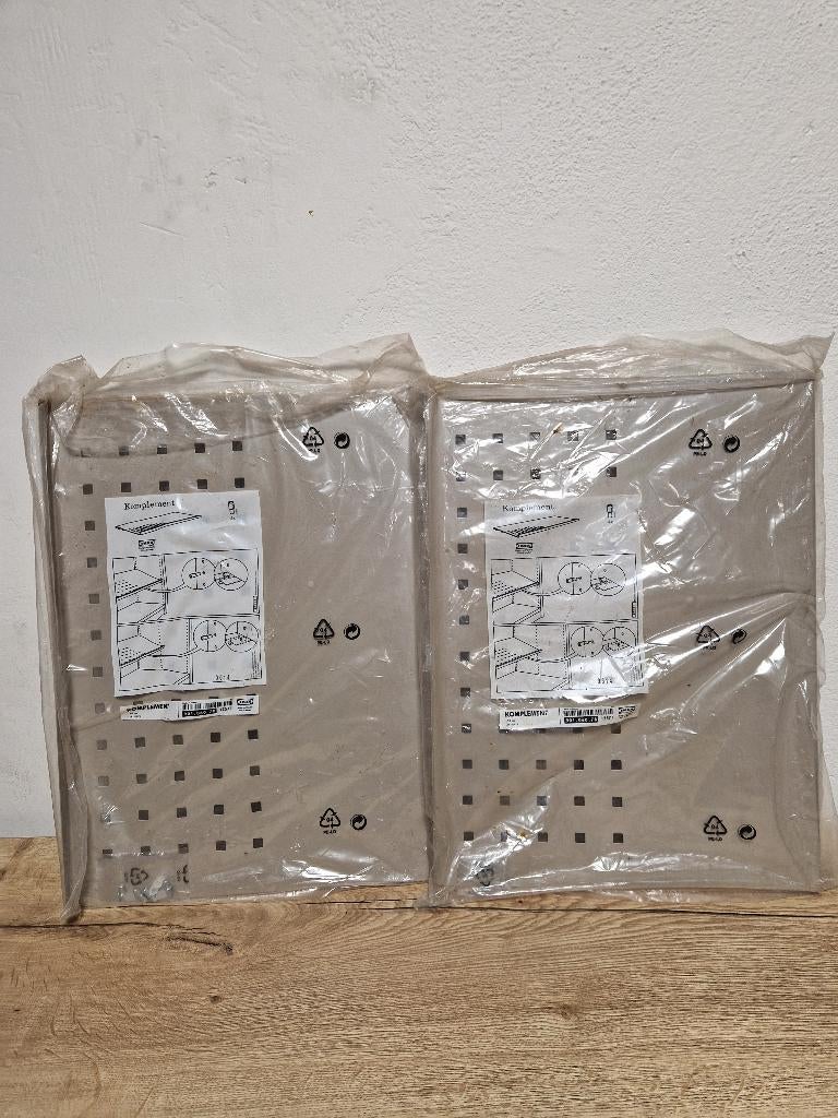 Ikea komplement planken 2 stuks, Overige materialen, -, -, Ophalen of Verzenden