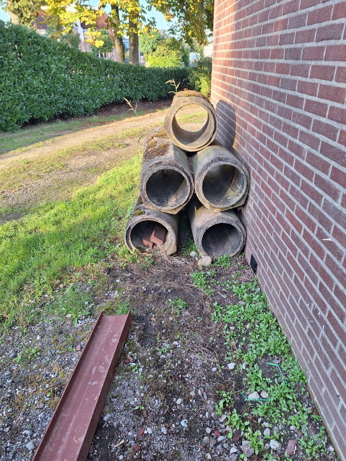 Betonnen duikers - Ideaal voor tuin of decoratie, Ophalen, Gebruikt
