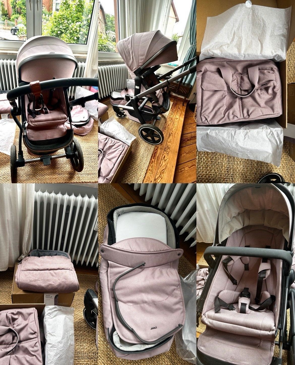 Joolz Day + Pink Limited Edition! Incl Joolz accessoires, Overige merken, Ophalen of Verzenden, Zo goed als nieuw, Combiwagen