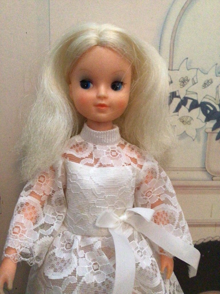 Vintage barbie Fleur, Verzamelen, Poppen, Ophalen of Verzenden, Gebruikt, Kleertjes