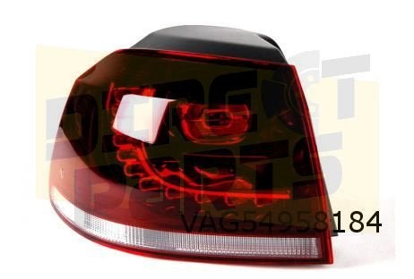 Volkswagen Golf VI (11/08-11/12) achterlicht Rechts buiten (, -, -, Nieuw, -