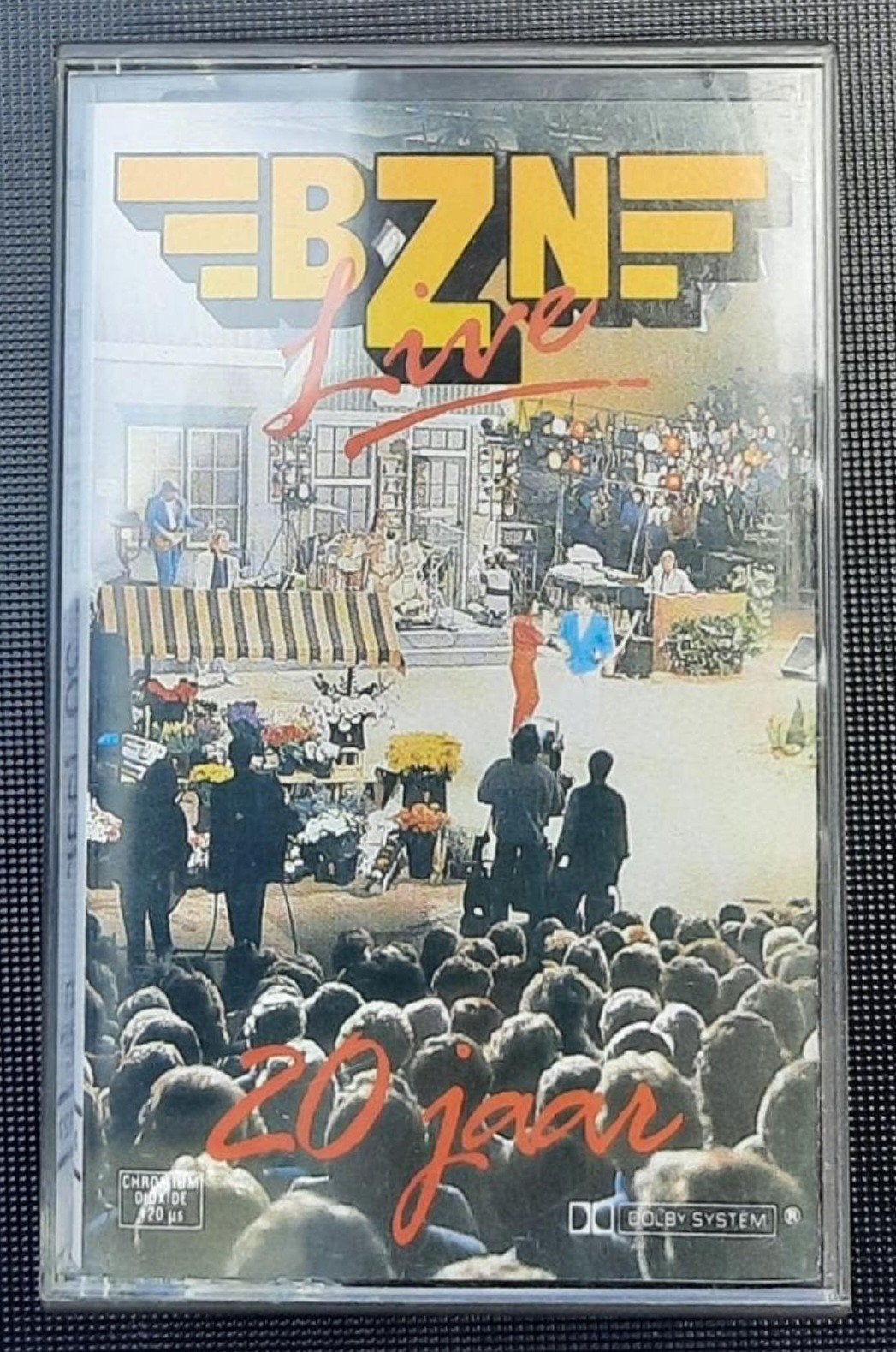 BZN Live - 20 jaar Cassette bandje uit 1987, Gebruikt, 1 bandje, Ophalen of Verzenden, Origineel