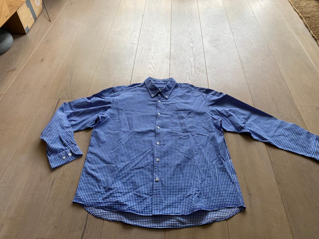 Mcgregor xxl, Kleding | Heren, Overhemden, Ophalen of Verzenden, Zo goed als nieuw, Blauw, Overige halswijdtes