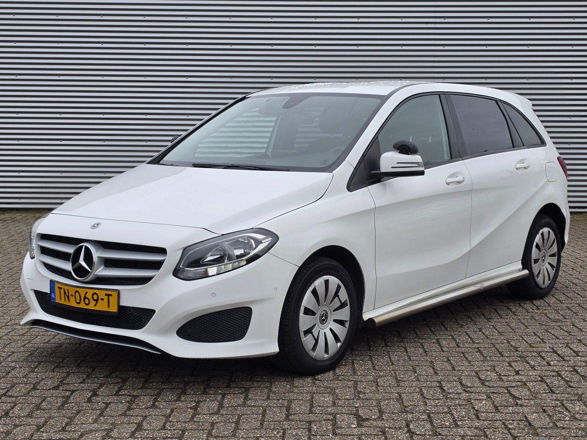 Mercedes-Benz B-klasse 220D Aut Cruise Controle 1Ste Eigenaa, Auto's, Mercedes-Benz, Gebruikt, Euro 6, 4 cilinders, Wit