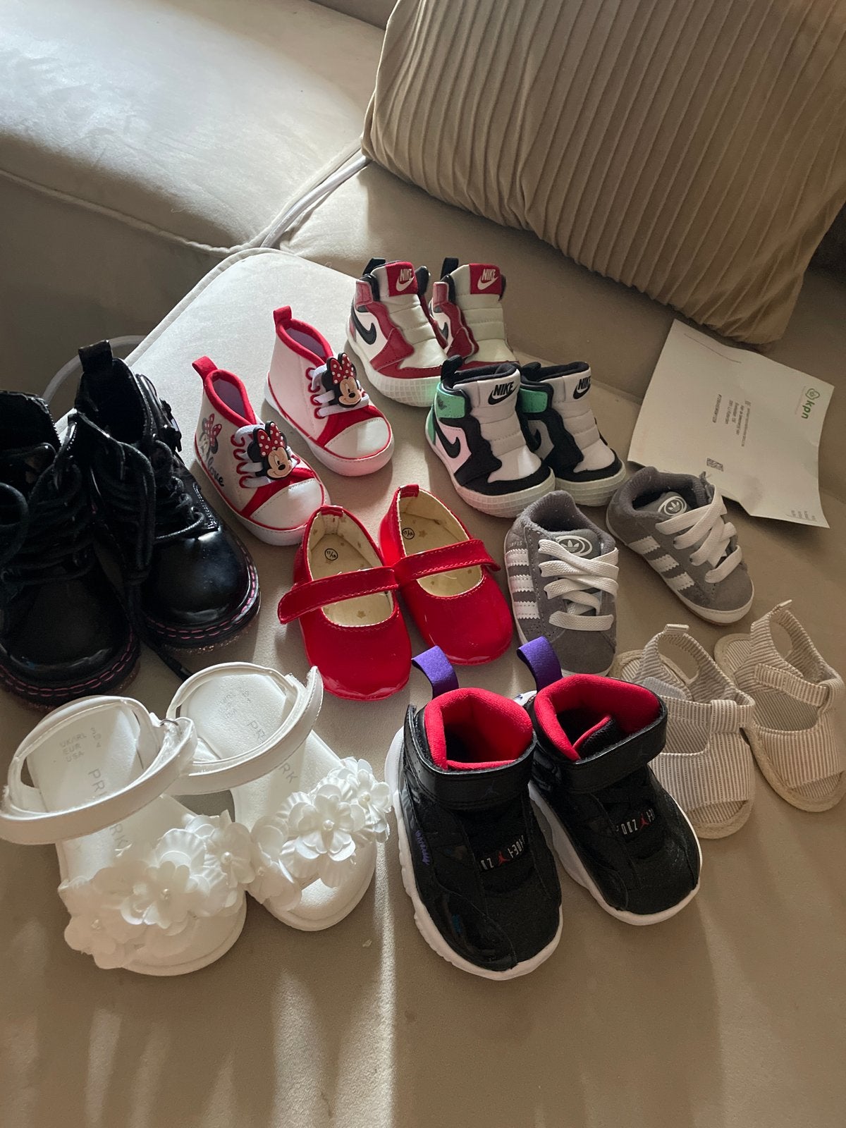 Grote partij baby- en kinderschoenen, diverse maten, Ophalen, Gebruikt, Jongen of Meisje, Schoenen