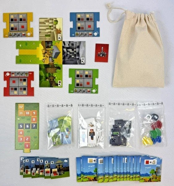 Ravensburger bordspel Minecraft Heroes of the Village spel, Coolsingel 104, 3011 AG Rotterdam, Netherlands, Verzenden, Een of twee spelers