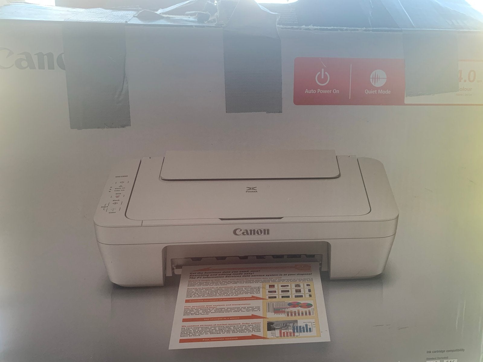 Canon Pixma MG2550 All-in-One Printer, Computers en Software, Printers, Inkjetprinter, All-in-one, Kleur printen, Ophalen of Verzenden