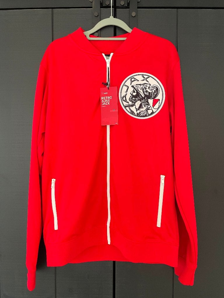 Origineel Ajax Retro Jack – Uniek Item – Maat XL, Maat XL, Ophalen of Verzenden, Nieuw, Trainingspak