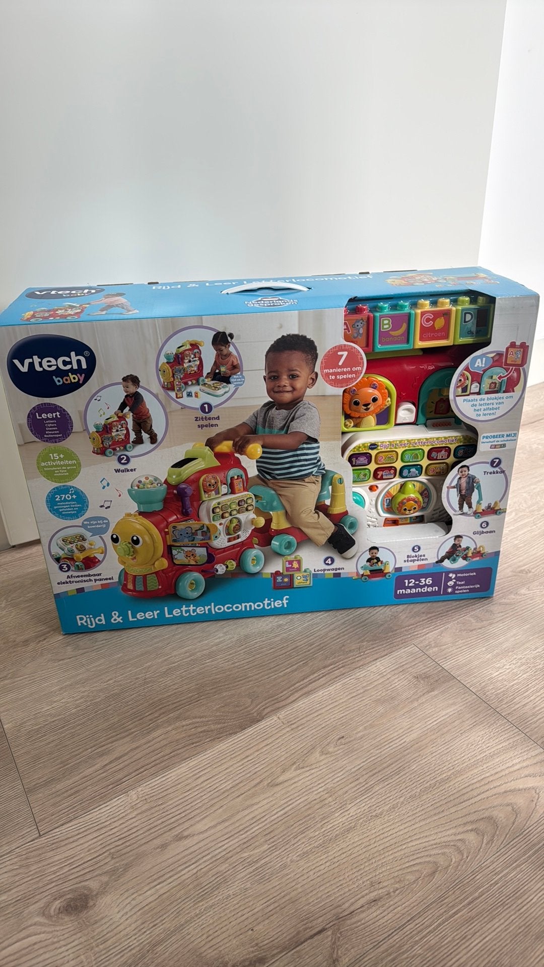 Vtech baby trein, Ophalen of Verzenden, Minder dan 10 stukjes, Nieuw, 6 maanden tot 2 jaar