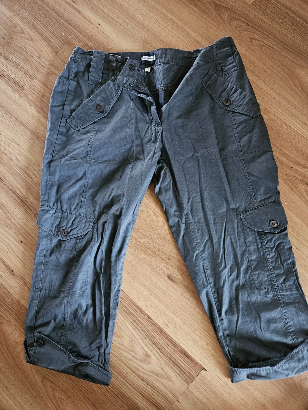 Driekwart Broek Dames Maat 44, Bruin, Maat 42/44 (L), Ophalen of Verzenden, Driekwart