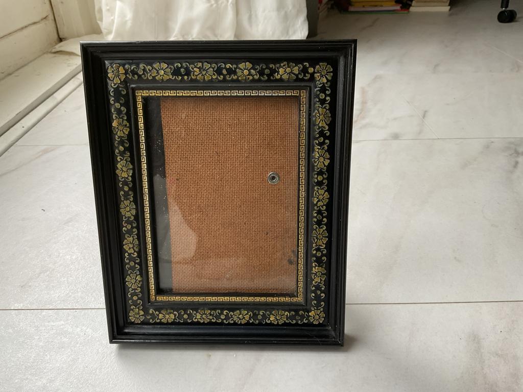 Oosters fotlijstje met parelmoer inleg (2), Antiek en Kunst, Ophalen of Verzenden