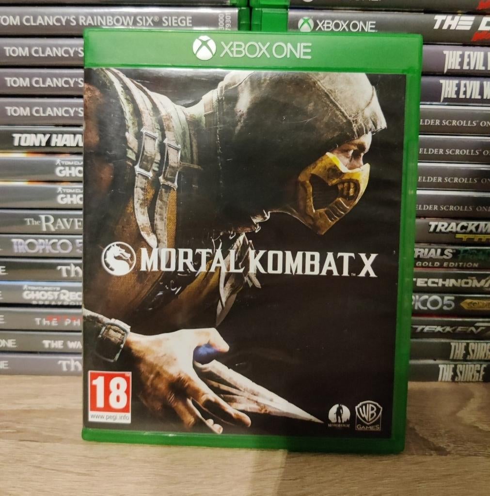 Mortal Kombat x Xbox one, Spelcomputers en Games, Games | Xbox One, Zo goed als nieuw, Vechten, 1 speler, Vanaf 18 jaar, Ophalen of Verzenden