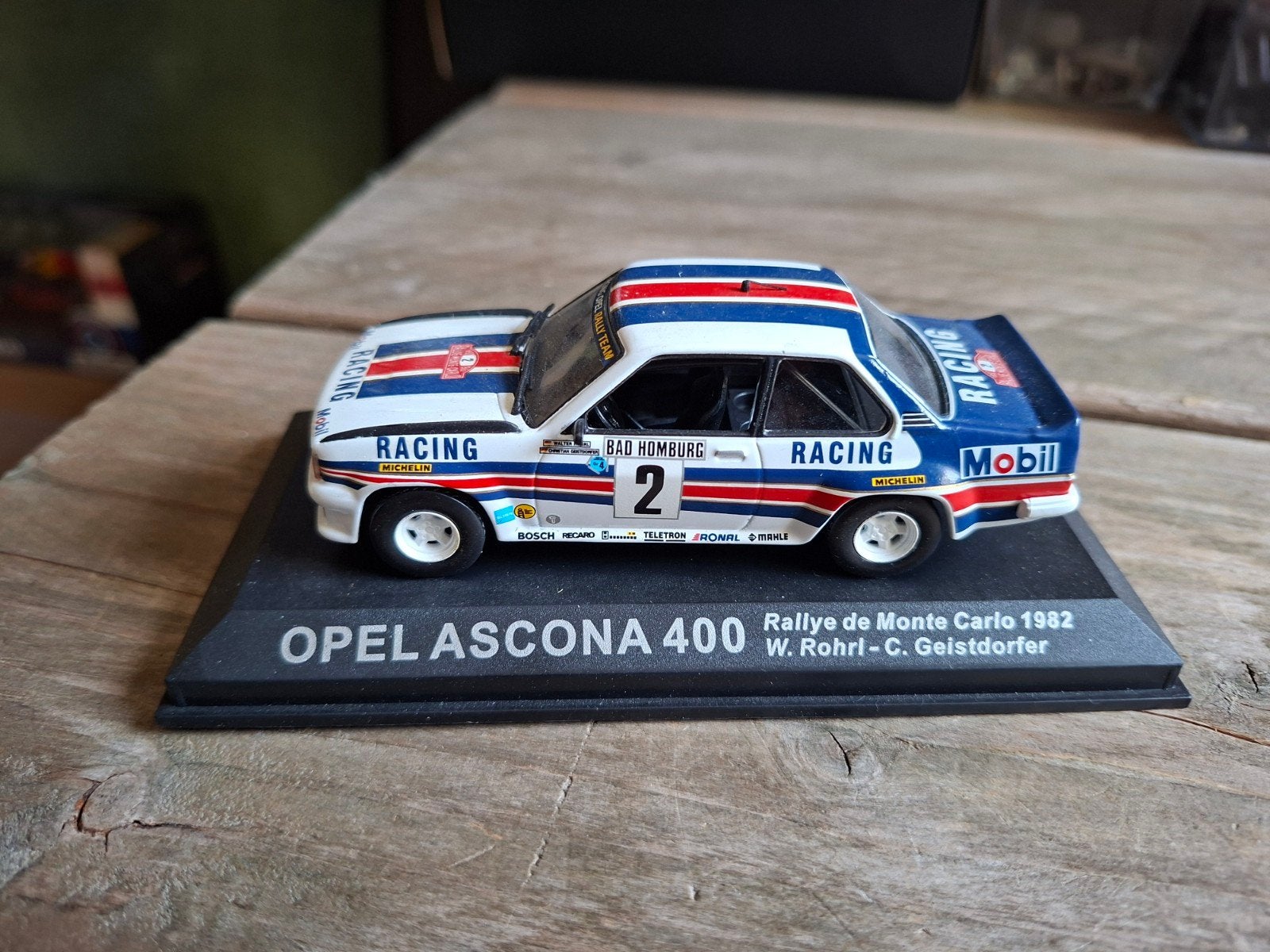 Opel Ascona 400 Rallye de Monte Carlo 1982 modelauto, Ophalen of Verzenden