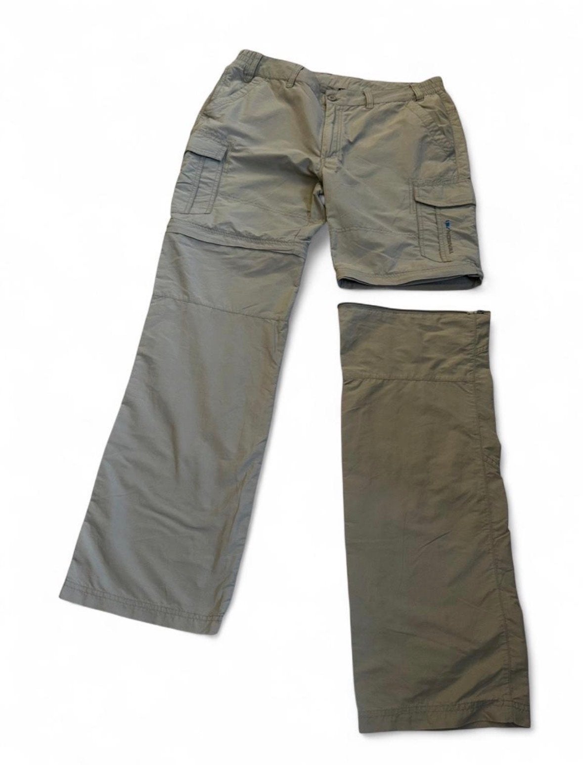 Tenson Convertible Outdoor Broek 34x32 - Cargo Shorts, Ophalen of Verzenden, Gedragen, Maat 52/54 (L), Beige