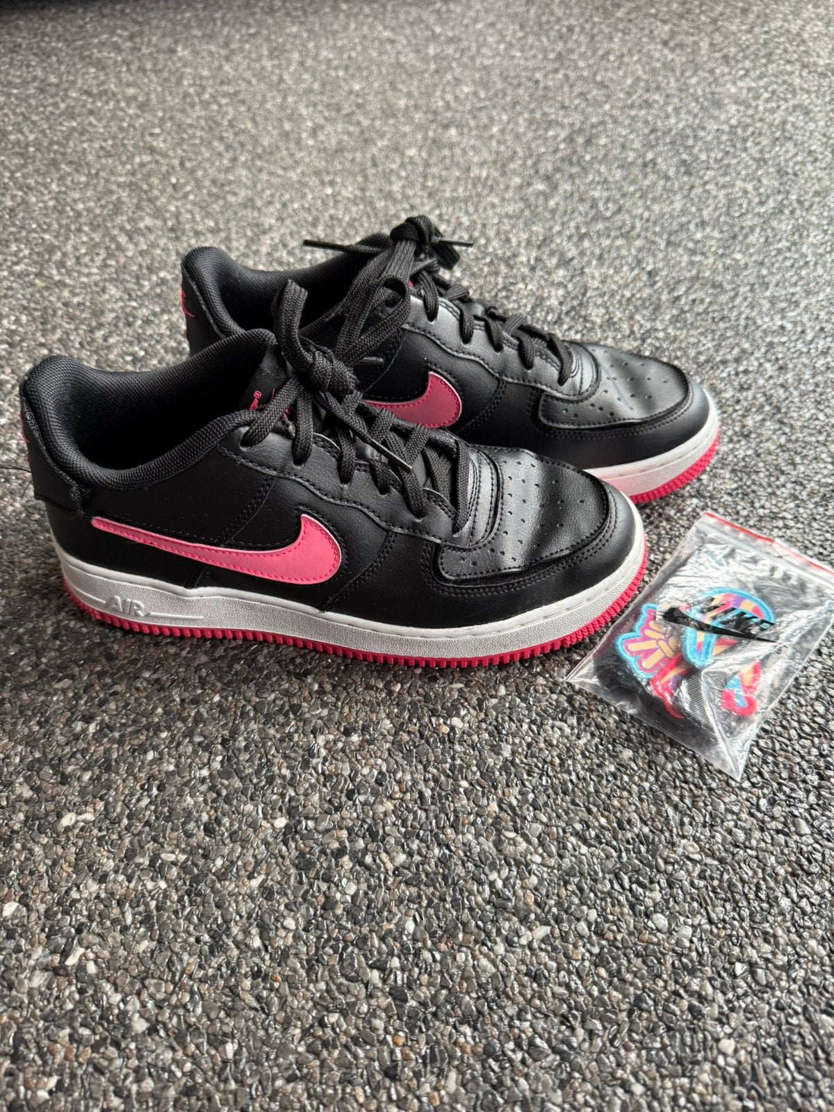 Nike Air Force 1 maat 38,5, Kleding | Dames, Schoenen, Ophalen, Zwart, Sneakers of Gympen, Zo goed als nieuw