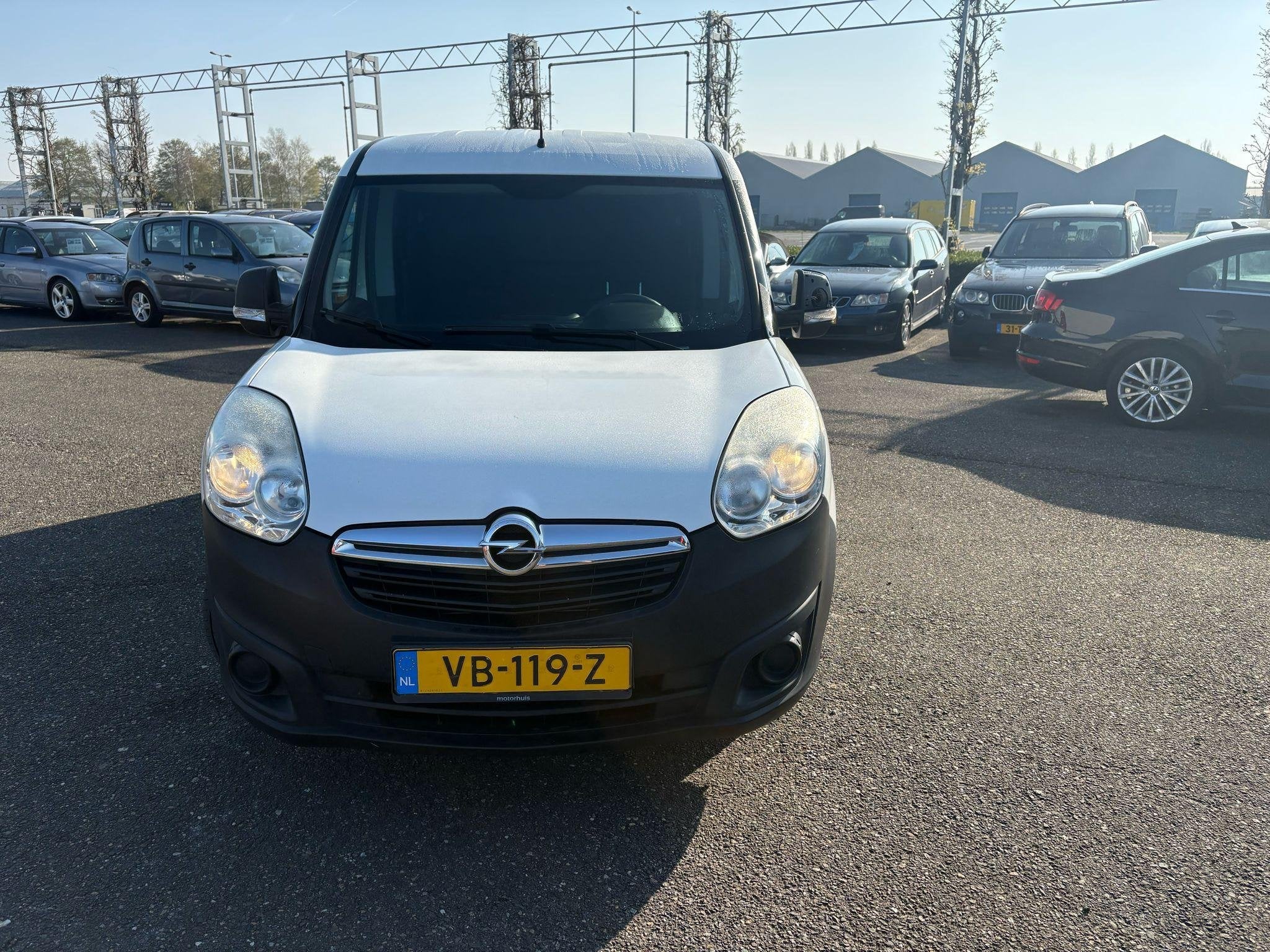 Opel Combo 1.3 CDTi L1H1 ecoFLEX Pdc achter, trekhaak, Auto's, Stof, Gebruikt, 4 cilinders, Wit