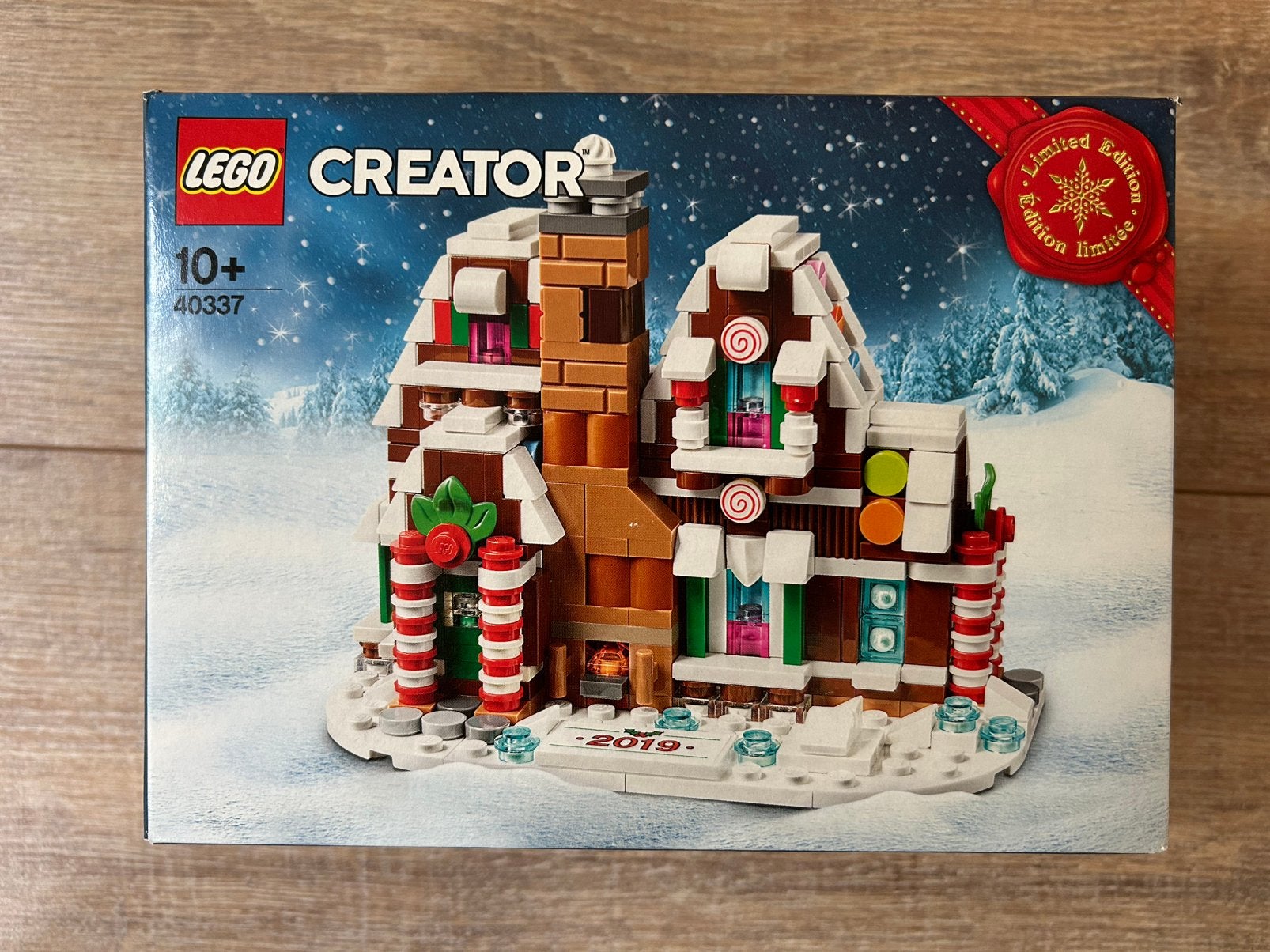 Lego 40337 - Mini Gingerbread House Limited Edition, Lego, Nieuw, Ophalen of Verzenden, Complete set