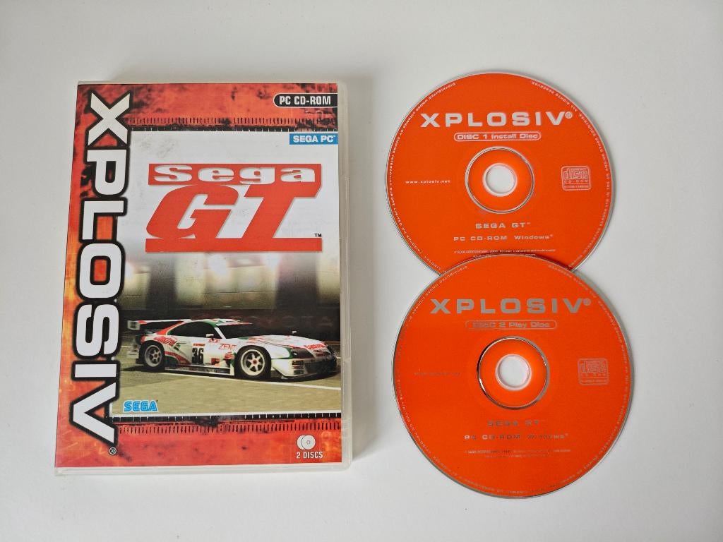Sega GT PC Game Spel, Verzenden, 1 speler, Racen en Vliegen, Zo goed als nieuw
