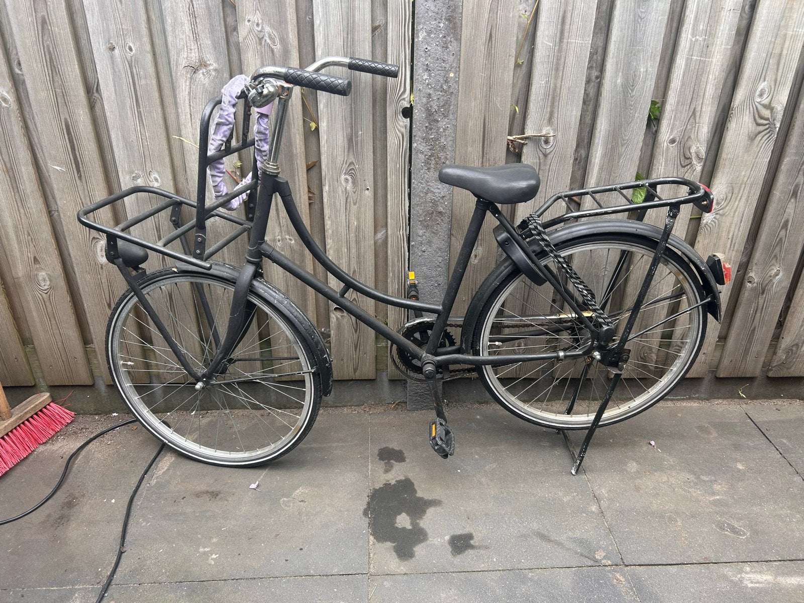 Omafiets 24 inch - Opknapper, Minder dan 47 cm, Ophalen, Gebruikt, Terugtraprem