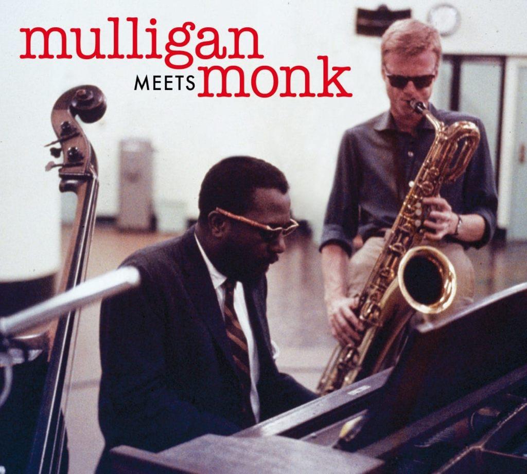 LP Gerry Mulligan - Mulligan meets Monk, Cd's en Dvd's, Vinyl | Jazz en Blues, Ophalen, Zo goed als nieuw, 1940 tot 1960, 12 inch