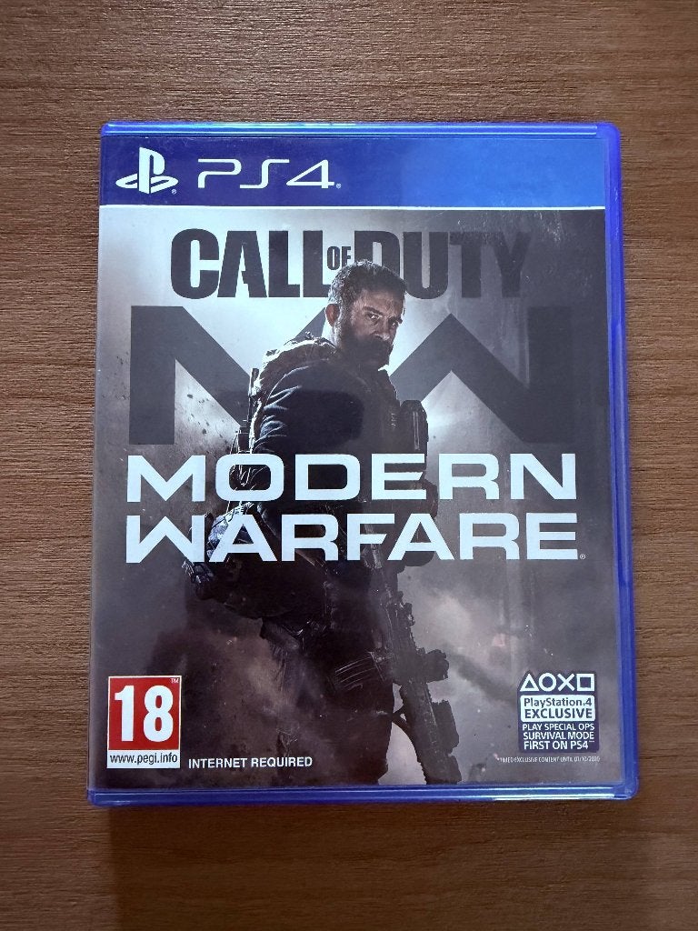 Call of duty Modern Warfare PS4, Vanaf 18 jaar, Shooter, Ophalen of Verzenden, Zo goed als nieuw