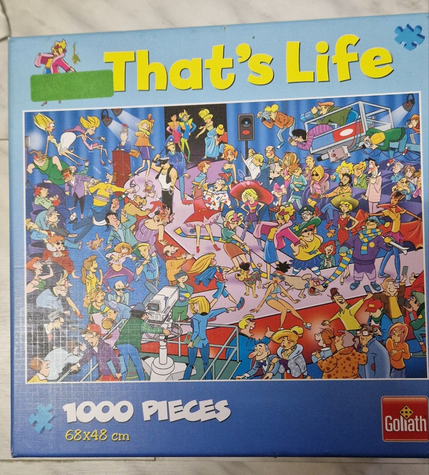 Goliath That's Life Legpuzzel 1000 Stukjes, Ophalen of Verzenden, 500 t/m 1500 stukjes, Zo goed als nieuw, Legpuzzel