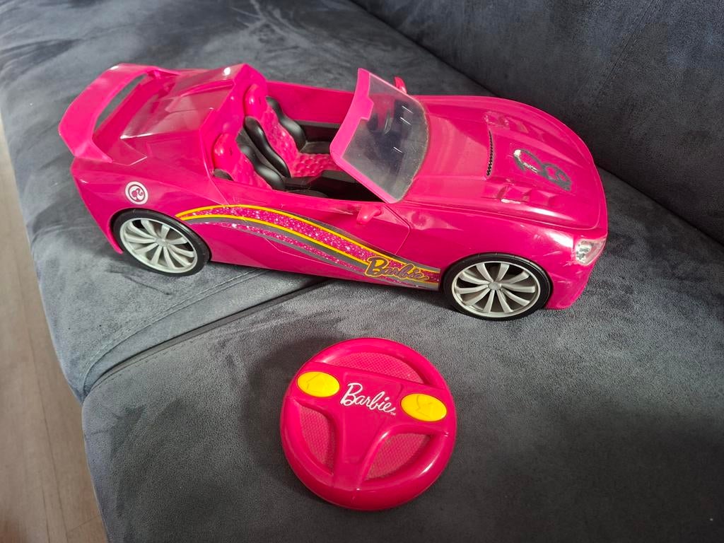 Barbie bestuurbare auto, Ophalen of Verzenden