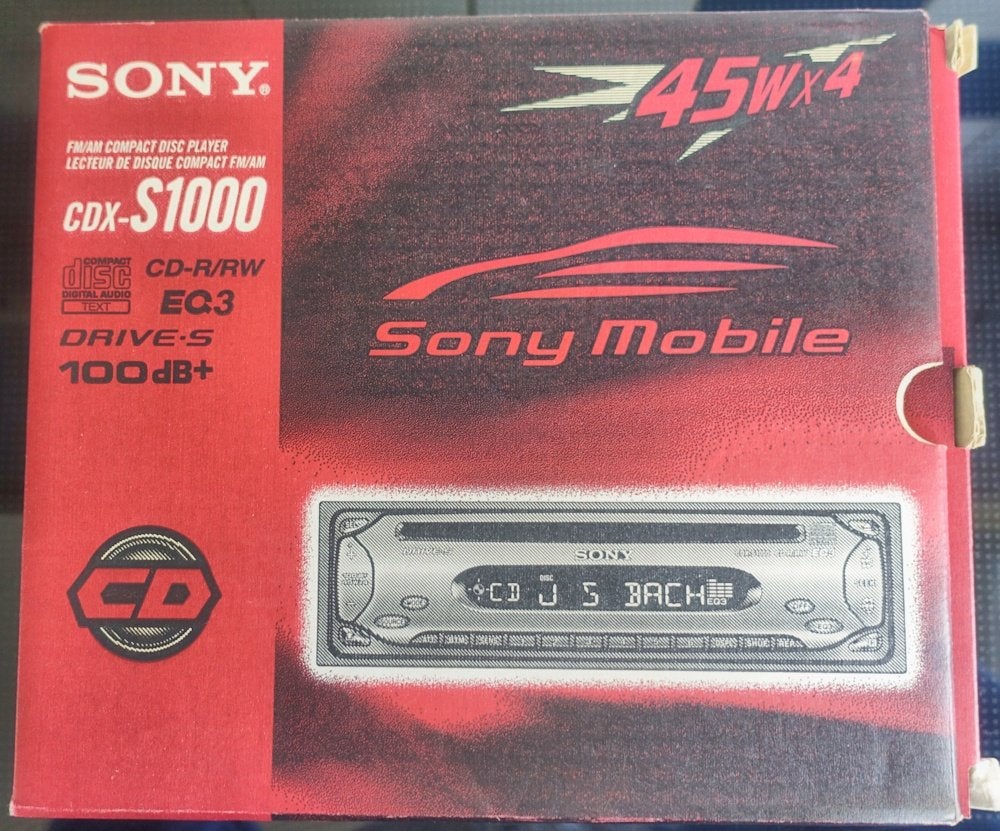 Sony autoradio CDX-S1000, Ophalen of Verzenden