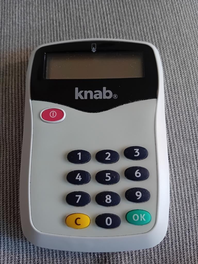 knab scanner, Ophalen, Zo goed als nieuw